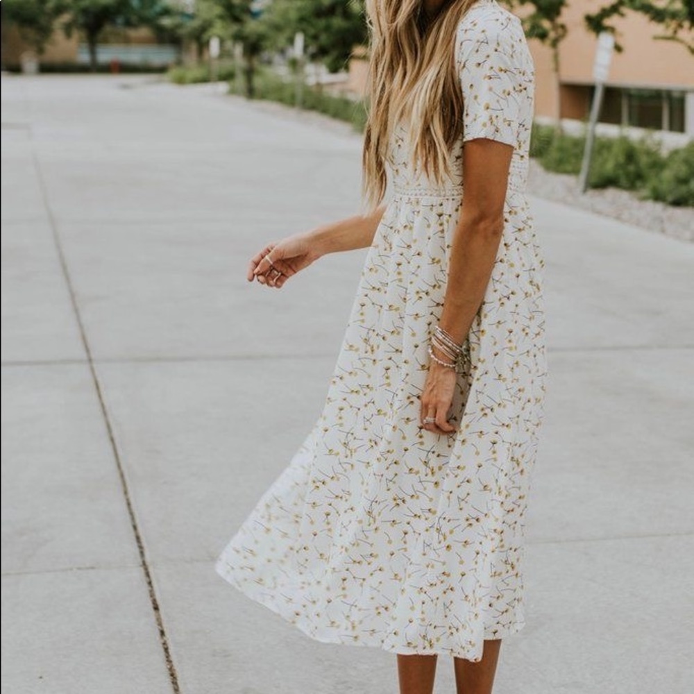 ROOLEE Floral Dress with Pockets